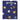 Blue Stars Mug Bag