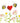 BEES AND HEART COASTER