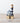 Blue & White Light House & Beach Hut Deco, 21cm
