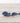 Speckled Blue Fish Deco, 8.7cm