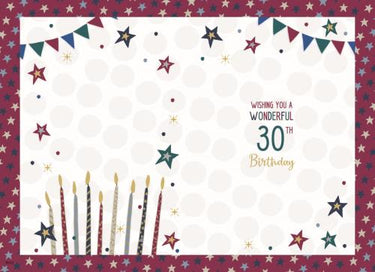 SON IN LAW 30TH BIRTHDAY CARD