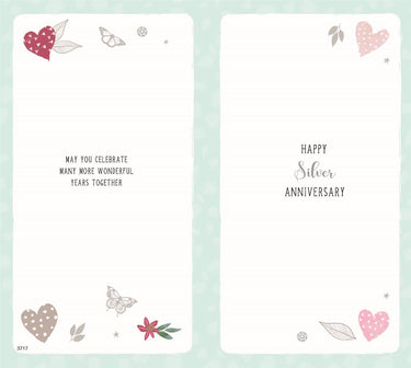 25TH ANNIVERSARY - SILVER HEART