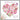 (foil) HEART BUTTERFLY