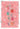 Birthday card for daughter with floral and gift designs on a pink background