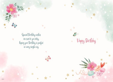Daughter In Law Birthday Card - Floral Presents