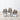 LED Speckled  White House Deco, 14.5cm