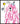 SCRUFFY PINK DOGGIE