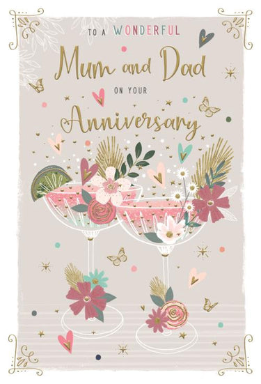 MUM & DAD WEDDING ANNIVERSARY - RIBBON