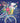 FLOWER FESTIVAL CARD - BICYCLE PUP