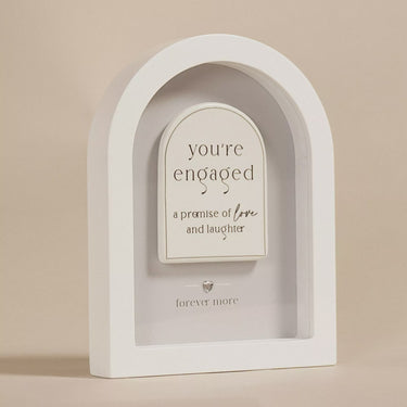 Amore Arch Plaque 18cm - Engaged
