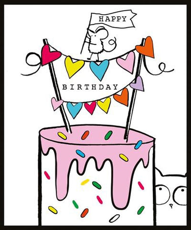 Doodle : Cake Cat & Mouse