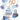 60th Birthday - Blue Presents