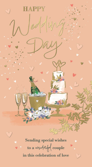 Wedding Day - Peach Cake