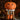 CREEPY CUTIES NOVELTY SITTING PUMPKIN WITH DANGLY LEGS