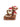 Santa & Reindeer on Sleigh Milk Chocolate Hollow (in bag with clip) 10cm 110g