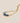 Galaxy Stainless steel gold plated blue mix marquis crystal curve necklace