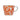 Orange Leaf Story Stoneware Mug /