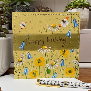 ALEX CLARK 'BUTTERFLIES' BIRTHDAY CARD