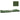 Moss Green Cotton Mix Runner, 40x200cm /