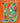 Male 16th Birthday - Orange Stars