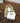 WEDDING TOKEN FLOWER GIRL IN BAG WHITE WOOD WITH HEART