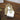 WEDDING TOKEN FLOWER GIRL IN BAG WHITE WOOD WITH HEART