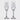 Amore Champagne Flutes Set of 2 - 40th Anniversary