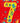 7th Birthday - Red Presents