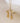 Colette Golden polished bow necklace