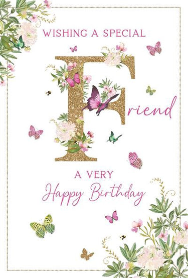 FRIEND BIRTHDAY CARD - BOTANICA BIRTHDAY