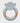 Bambino Teddy Teether Blue