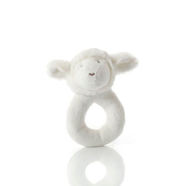 PLUSH MINI FARM CUTE LAMB RATTLE