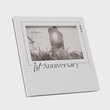 Amore Photo Frame '1st Anniversary' - 6" x 4"