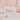 PINK PUMPKIN FAMILY OF 4 WOODEN BLOCK