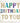 Graphic Text - Male Birthday