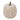 PUMPKIN LED ORNAMENT CERAMIC WITH CUTOUT STARS