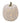 PUMPKIN LED ORNAMENT CERAMIC WITH CUTOUT STARS
