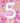 5th Birthday - Pink Butterflies