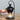 Hanging Ceramic Cauldron on Metal Base Oil Burner