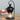 Hanging Ceramic Cauldron on Metal Base Oil Burner