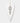 2037  Porcelain long heart-Love, laughter