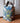 Door Stop - William Morris Strawberry Thief, Navy