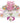 80th Pop Up Birthday Card - Flowers