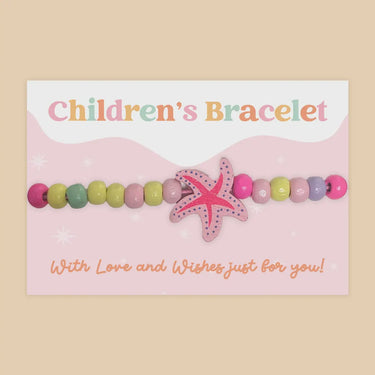 Starfish - Children's Beaded Bracelet