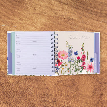 Address & Birthday Book - Wild Harmony