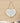 BABY CHRISTENING DAY HEART HANGER WHITE WOOD WITH WREATH