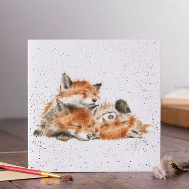 Wrendale - The Afternoon Nap Fox Card