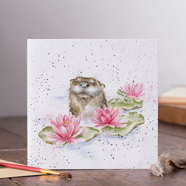 Wrendale - Lily (Otter) Card