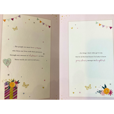 Fiancee Birthday Card - XL