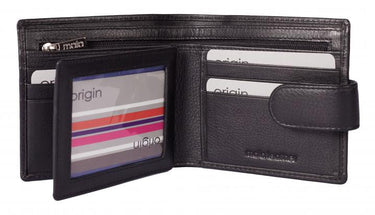 Origin Tab Wallet Black - RFID